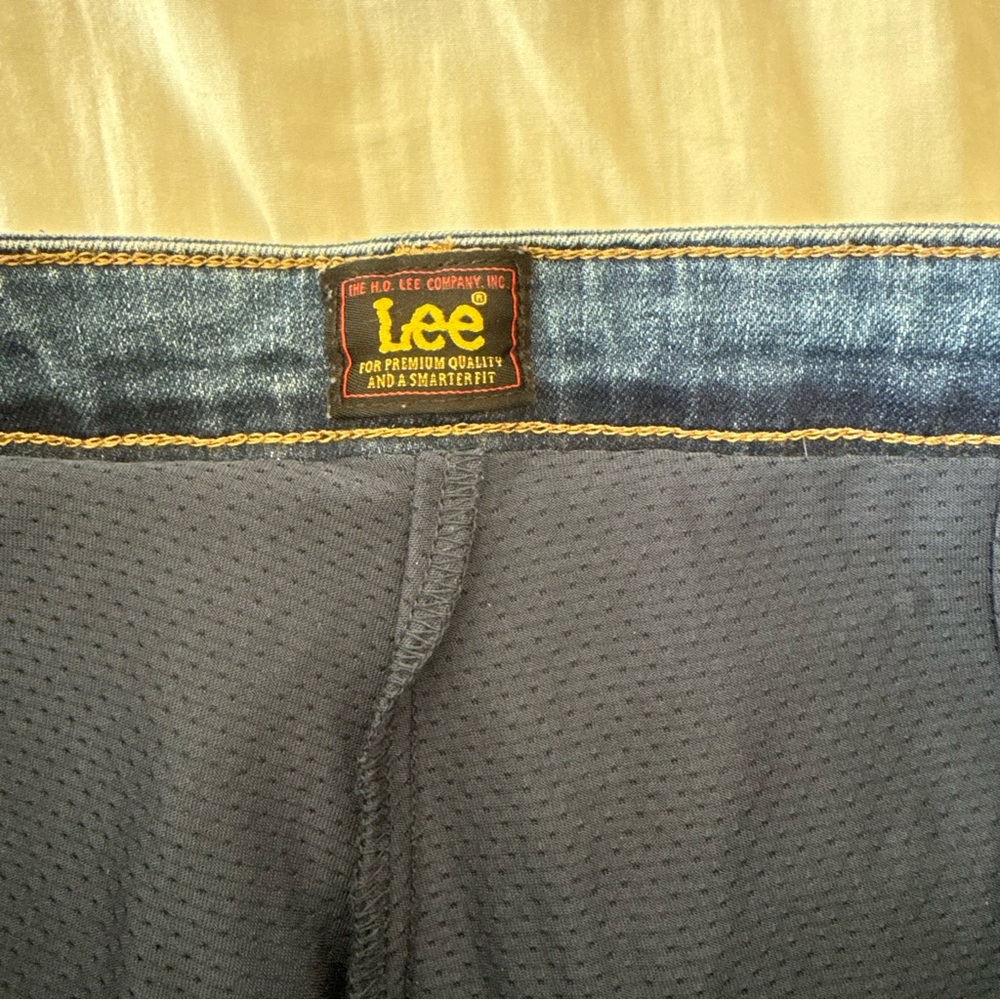 Lee Women's Classic Blue Jean Pencil Skirt Size 6 Medium Vintage - Picture 2 of 9